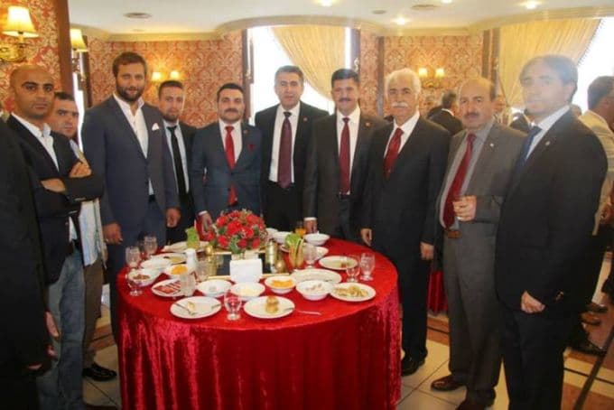 TÜMSİAD, resmi bayramlaşma törenine katıldı
