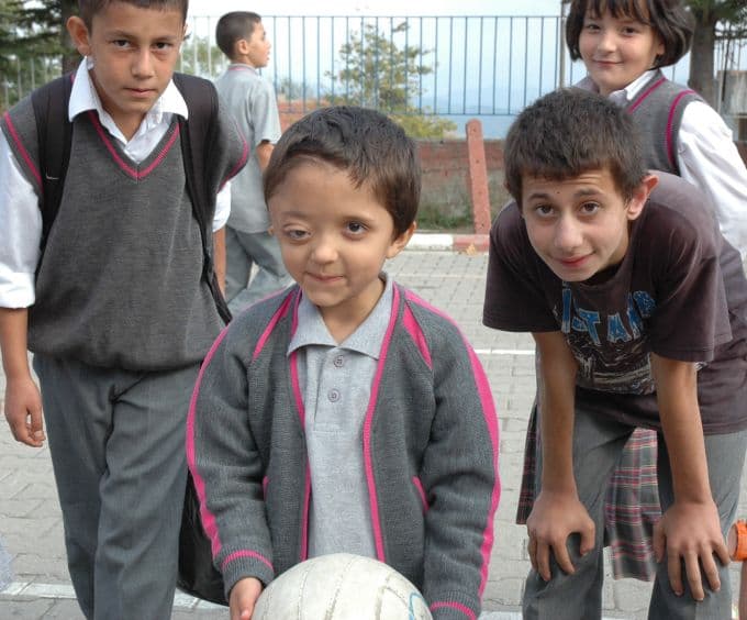 Küçük Beyza, artık okullu oldu
