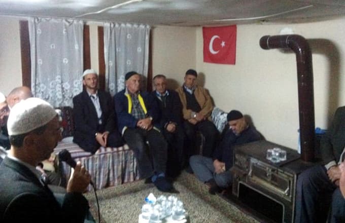 Bilge Kral için mevlüt okutuldu