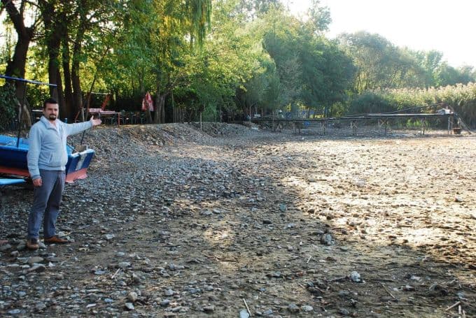Sapanca Gölü'nde korkutan çekilme!