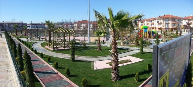 Rabia Parkı açılışa hazırlanıyor