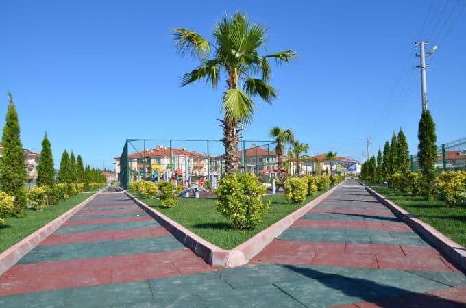 Rabia Parkı açılışa hazırlanıyor