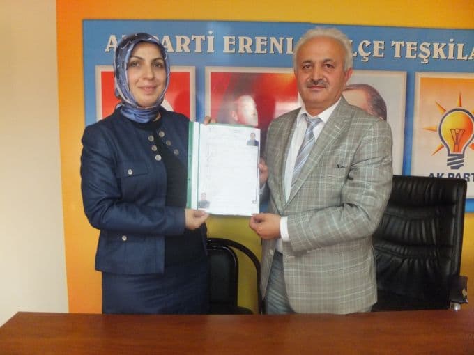 Esra Güniken Naz, Erenler için aday adaylığını açıkladı