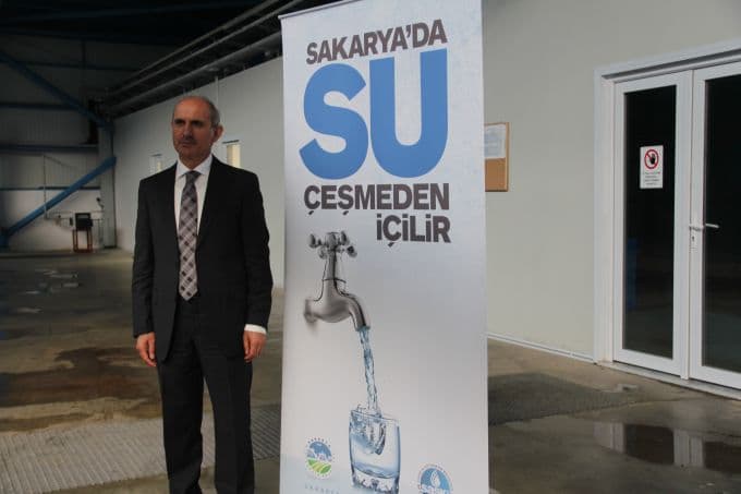 "Türkiye'de en kaliteli suyu Sakaryalılar içiyor" 