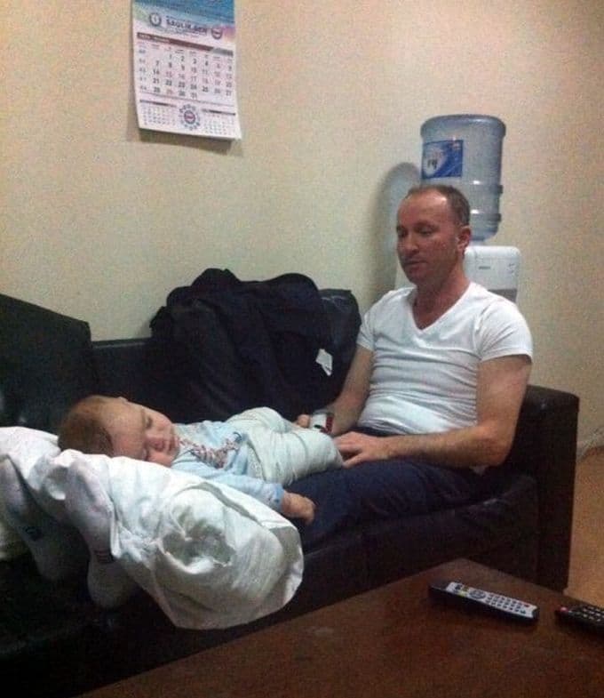 Sağlık memurundan insanlık dersi