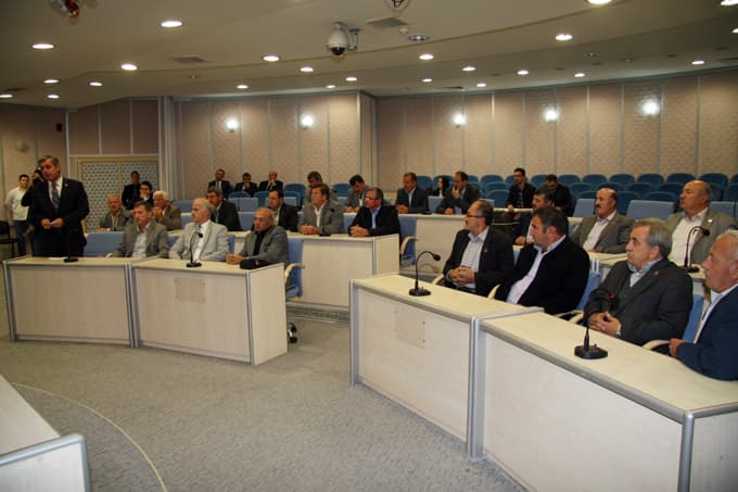 Başkanlar, ORKÖY Muhtarları'nın sorunlarını dinledi