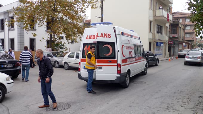 Park yüzünden tartışan servis şoförü darp edildi