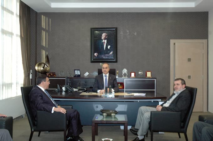 Aday Adayı Yıldırım, SATSO'da