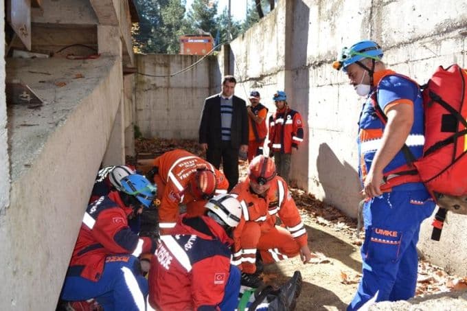 Sapanca'daki tatbikat gerçeğini aratmadı