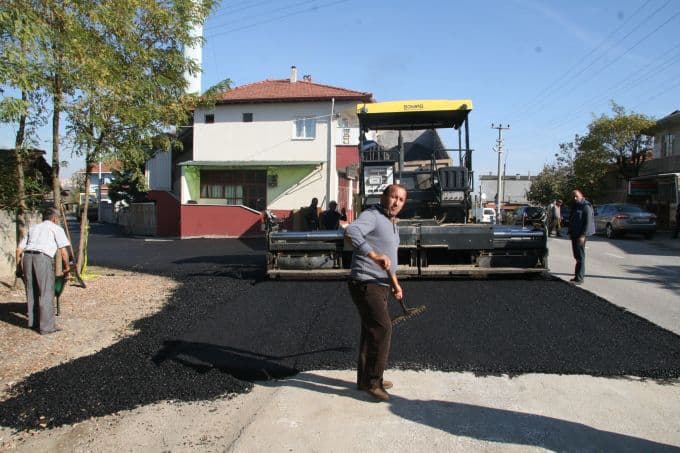 Alandüzü'nde asfalt sevinci