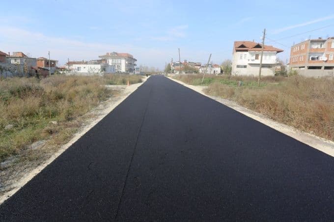 Kazımpaşa ve Yazlık'ın yolları asfaltlandı