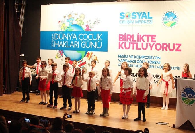 Çocuklar eğlence dolu bir gün yaşadı