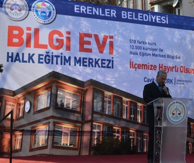 Erenler Bilgi Evi törenle açıldı