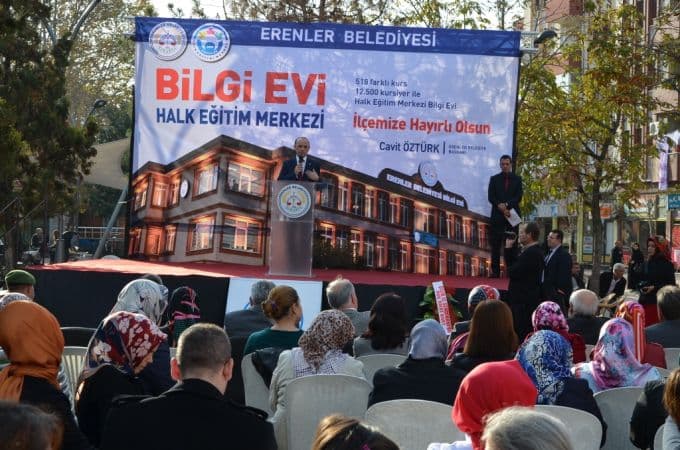Erenler Bilgi Evi törenle açıldı