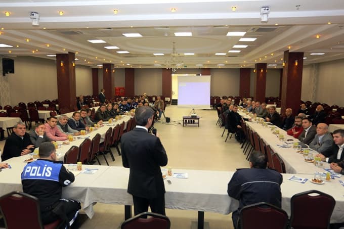 Başkan Alemdar, site yöneticileri ile buluştu
