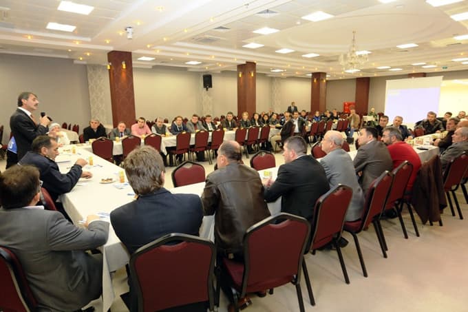 Başkan Alemdar, site yöneticileri ile buluştu
