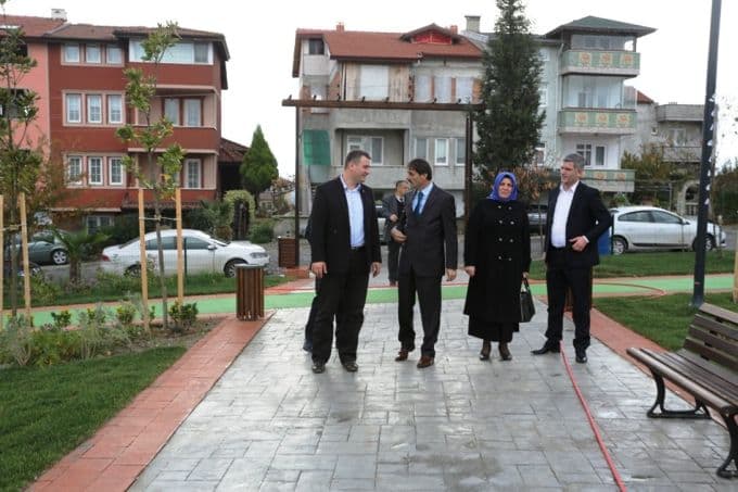 Başkan Alemdar, park çalışmalarını yerinde inceledi
