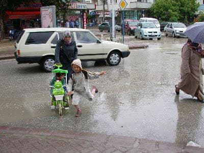 Doğalgaz Çalışması Sebebiyle Yağış Kabusa Döndü