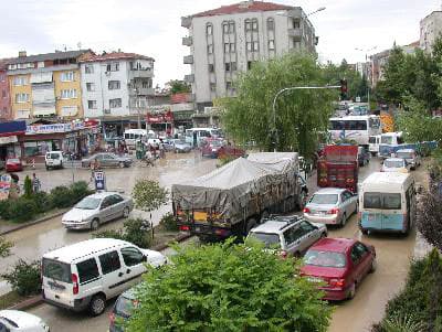 Doğalgaz Çalışması Sebebiyle Yağış Kabusa Döndü