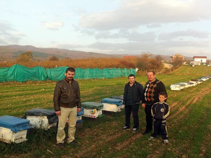 ORKÖY arıları bal verdi