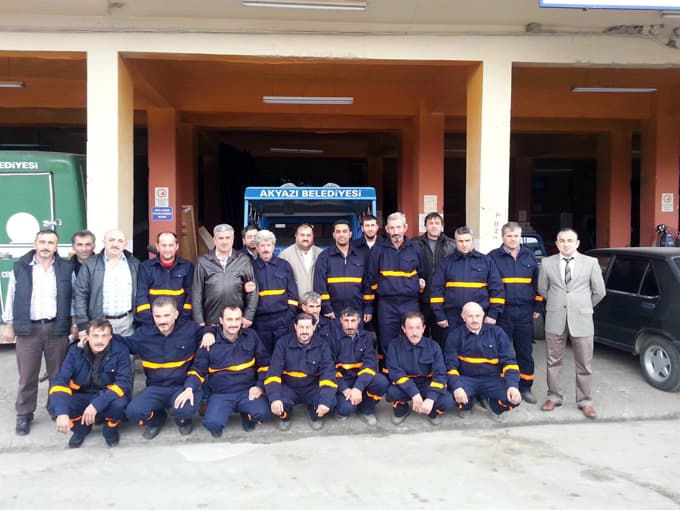 Akyazı Belediyesi Fen İşleri'nde, yoğun mesai