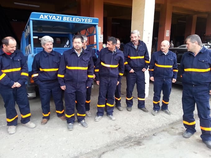 Akyazı Belediyesi Fen İşleri'nde, yoğun mesai