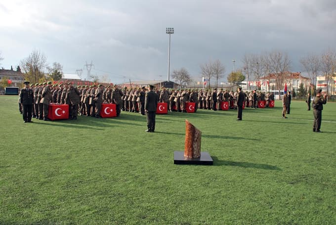 Jandarma erleri yemin etti