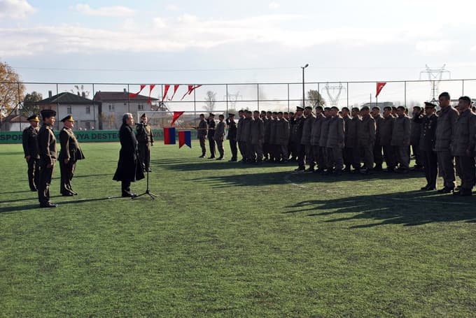 Jandarma erleri yemin etti
