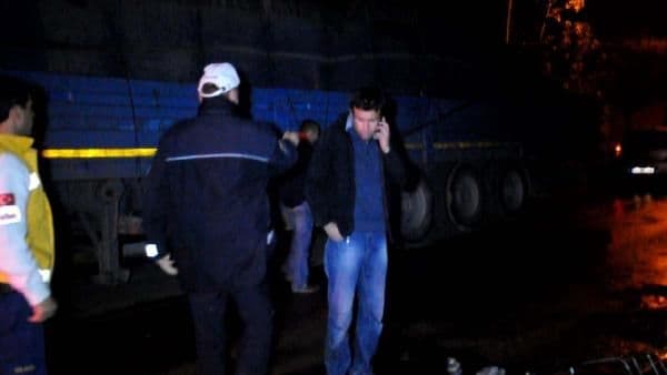 Kaza yapan alkollü sürücüden güldüren cümle