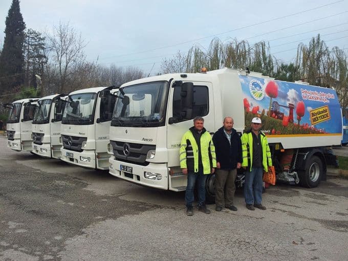 Büyükşehir Belediyesi araç filosunu güçlendirdi