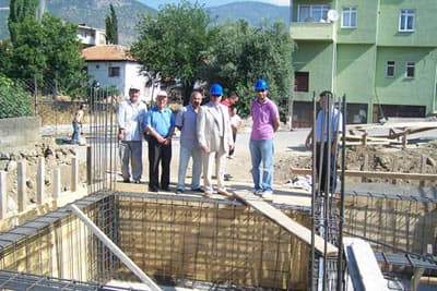"Ova Kent" Toplu Konutları Temeli Atıldı