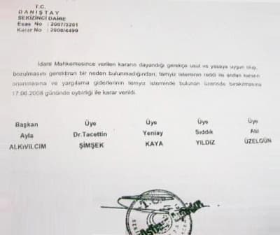 Danıştay, ADASU'yu Haksız Buldu