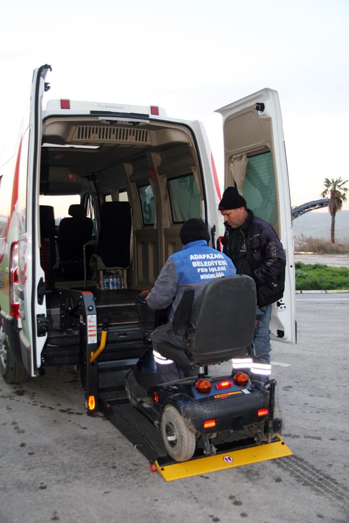 Arıza yapan engelli araçları ücretsiz onarılıyor