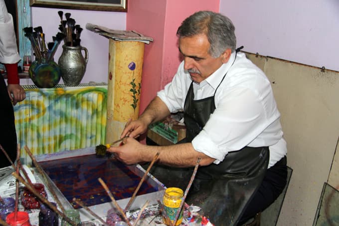 Başkan İnci'nin sanat sevgisi