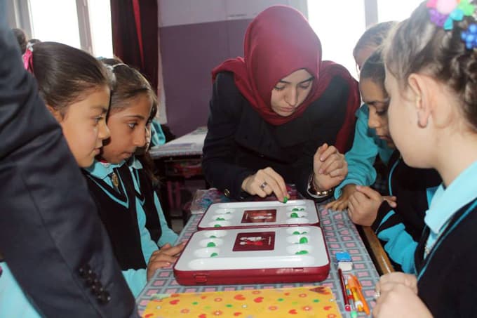 Erenler Küpçüler İlkokulu'nda, Mangala heyecanı