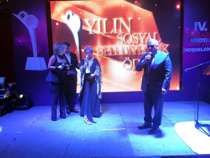 Başkan Ali İnci'ye, Sosyal Belediyecilik Ödülü