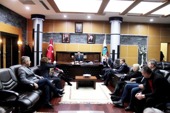 Bosna Breza heyeti Serdivan'da