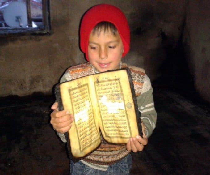 Yangında herşey kül olurken, Kuran-ı Kerim'e bir şey olmadı