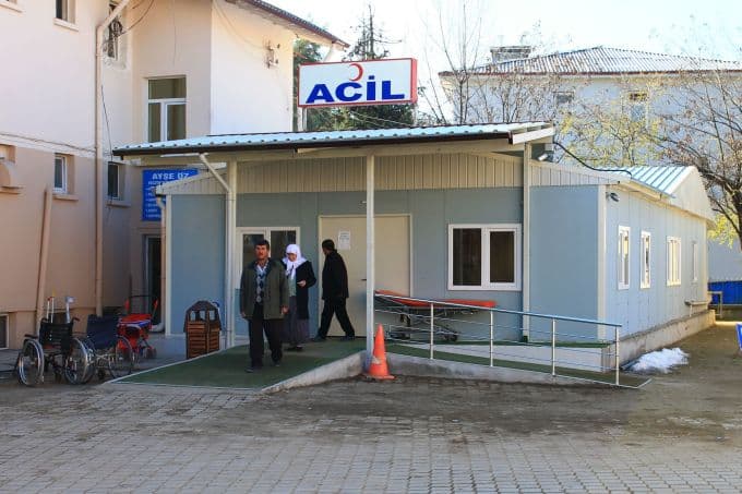 Hendek acil servis ek binası hizmete girdi