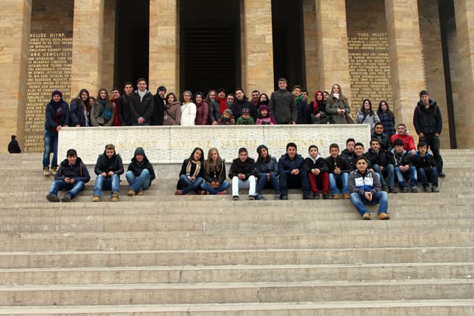 Meslek Lisesi öğrencileri, Ankara'yı gezdi