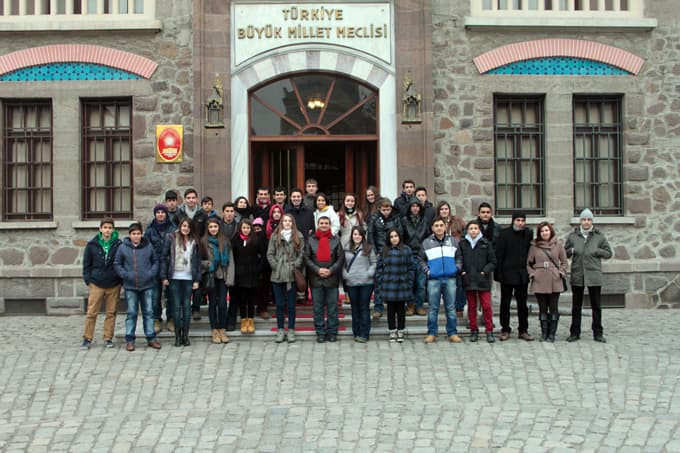 Meslek Lisesi öğrencileri, Ankara'yı gezdi