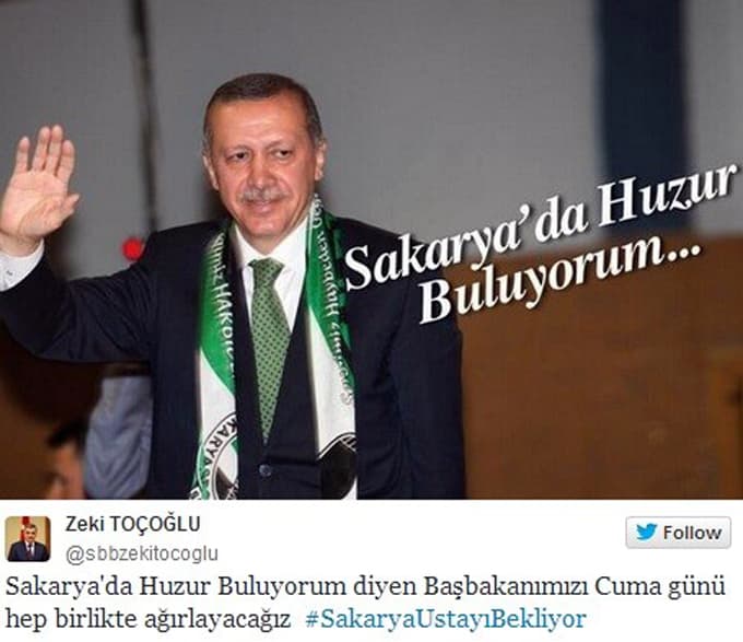 Sakarya, Başbakan Erdoğan'ı bekliyor