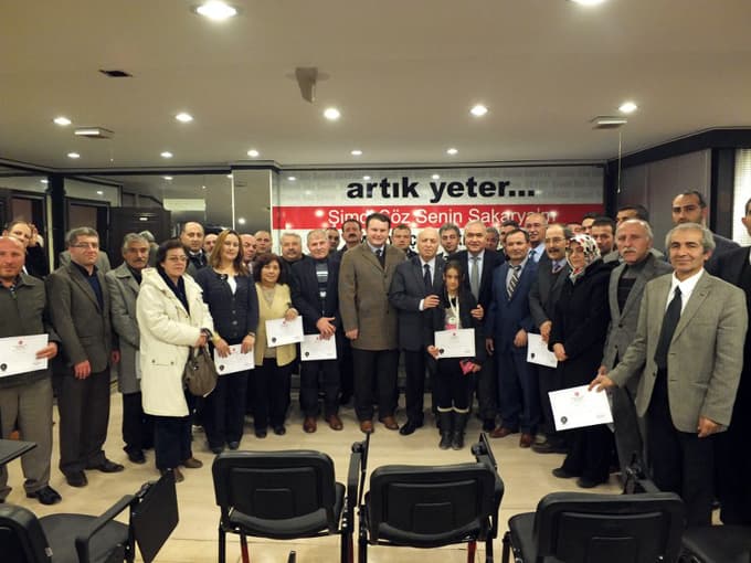 Kutluata, sertifika töreninde konuştu