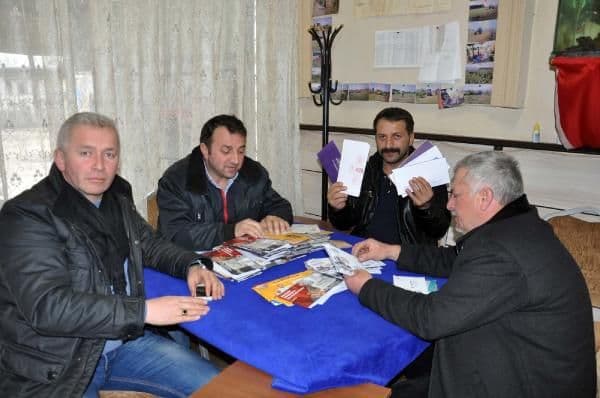 PTT çalışanı emekli olunca, belde halkı icralık oldu