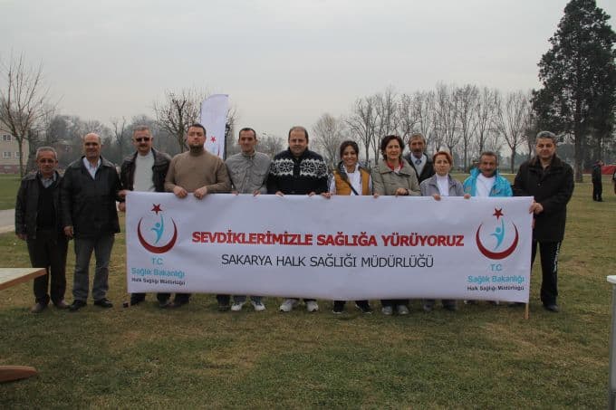 Sakaryalılar sağlıklı yaşam için yürüdü