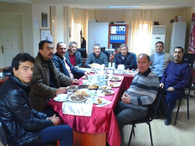 SAÜ güvenliği yemekte buluştu