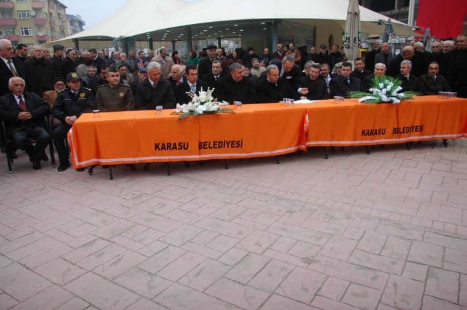 Karasu doğalgaza kavuştu