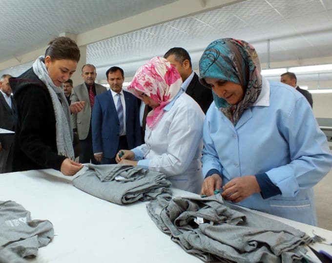 Bu atölye 60 kadına iş kapısı oldu