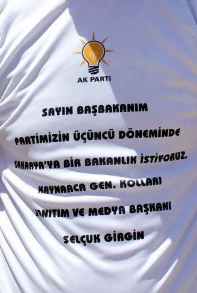 AKP'li gencin isteği gerçek oldu