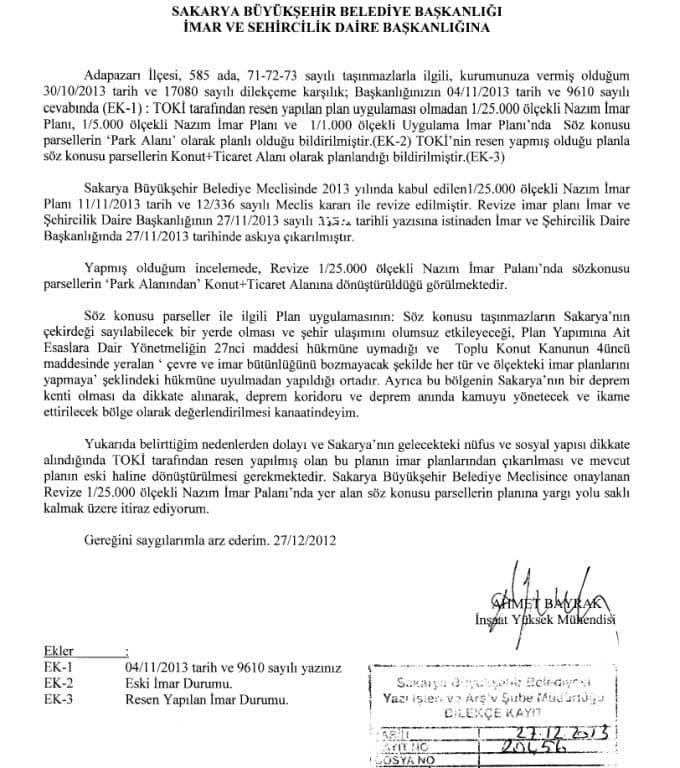 BBP İl Başkanı Ahmet Bayrak'tan AVM projesine itiraz